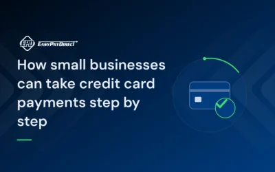 How small businesses can take credit card payments step by step
